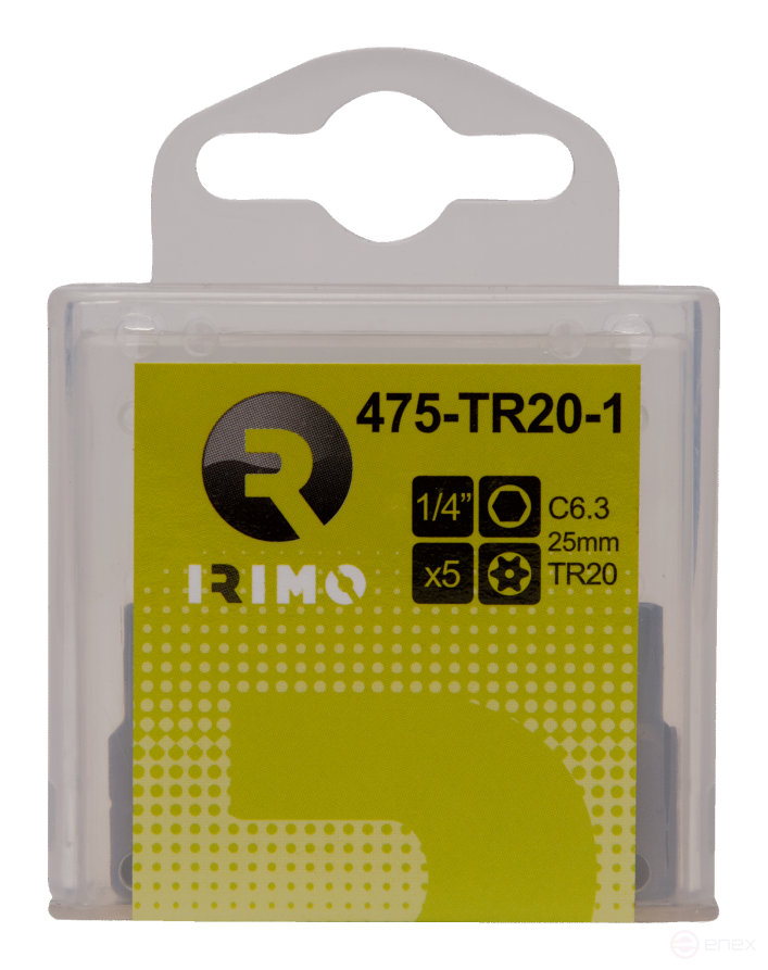 Биты TR20 25 мм 1/4"