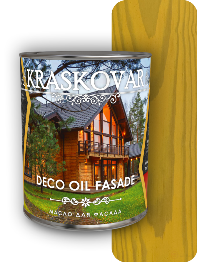 Facade oil Kraskovar Deco Oil Fasade Juicy melon 0.75 l.