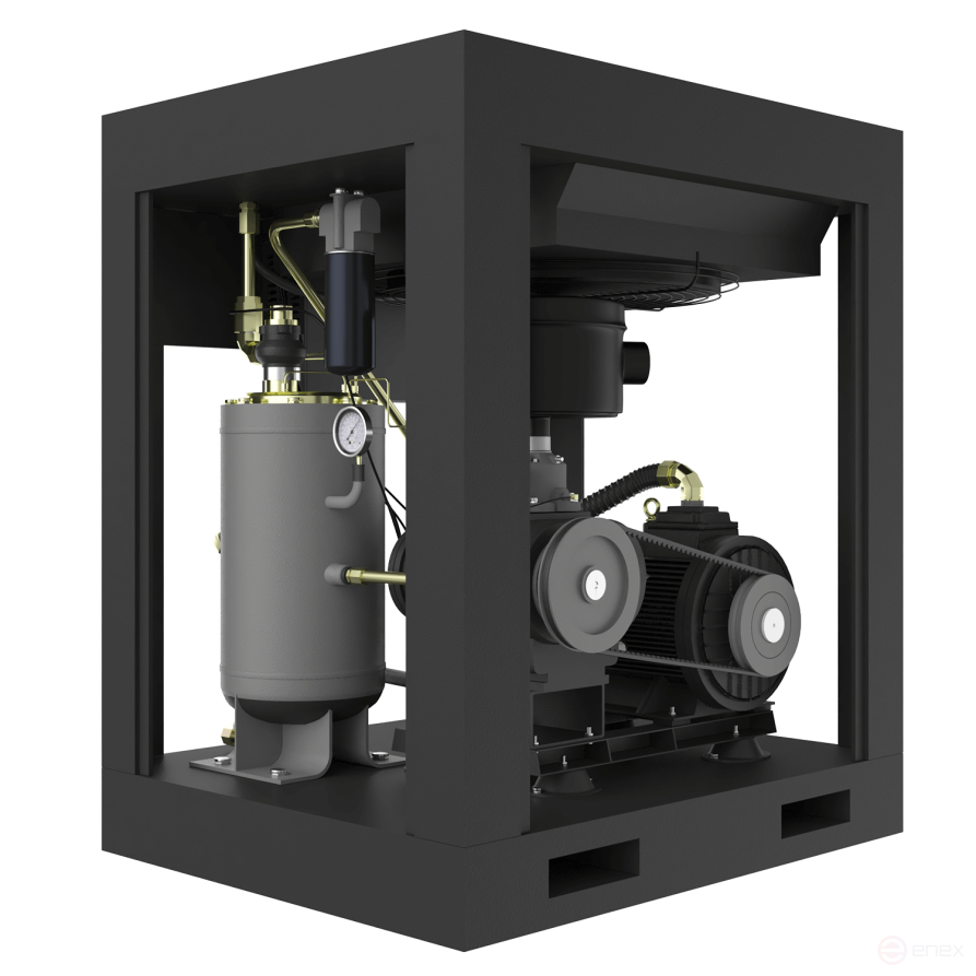 Компрессор винтовой: HRS-941300, степень защиты IP-23