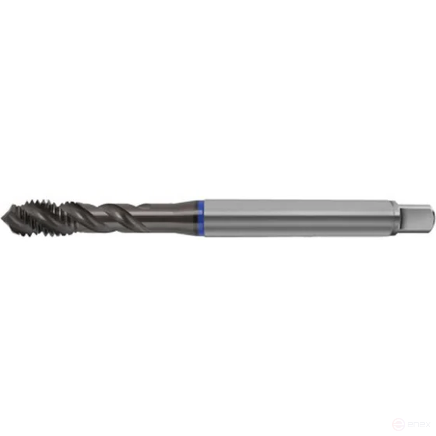Tap Machine screw groove M10x1.5 HSS-E DIN371 Form C 6H Blue Ring ToolPro