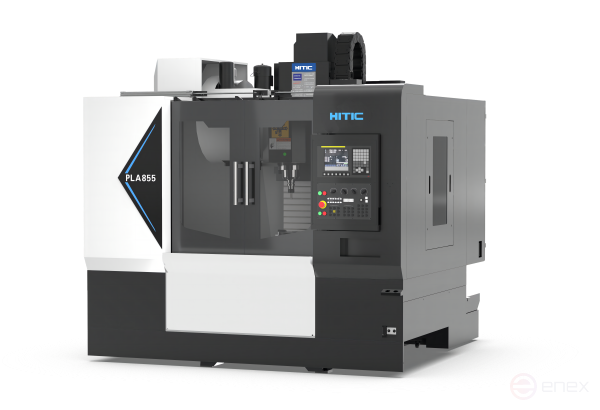 Вертикально-фрезерный обрабатывающий центр с поворотным шпинделем HITIC PLA-855