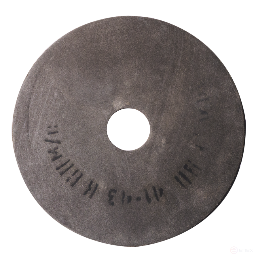 Cutting circle on vulcanite bundle 150x3x32