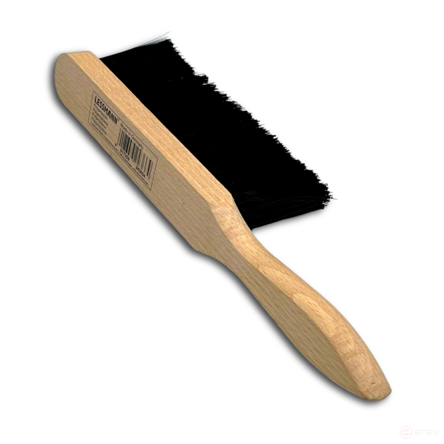 Щетка ручная, 4 рядная, 320х35х18 мм, нейлон РР черный 0,40 мм, высота ворса 70 мм