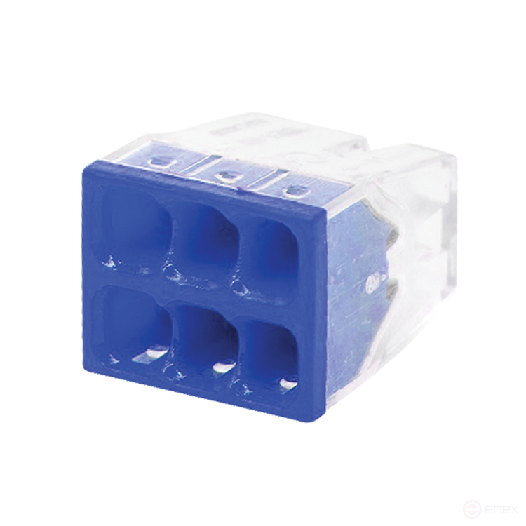 Строительно-монтажная клемма СМК 772-206 (25шт./упак.) IN HOME