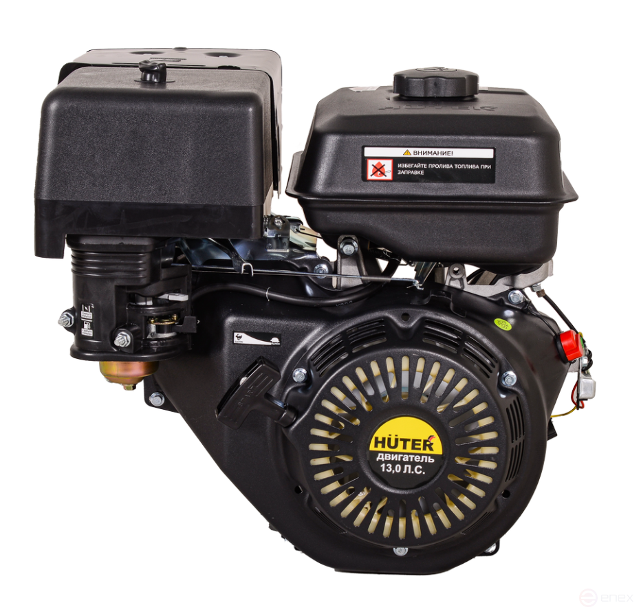 Двигатель бензиновый HUTER GE-188F-25