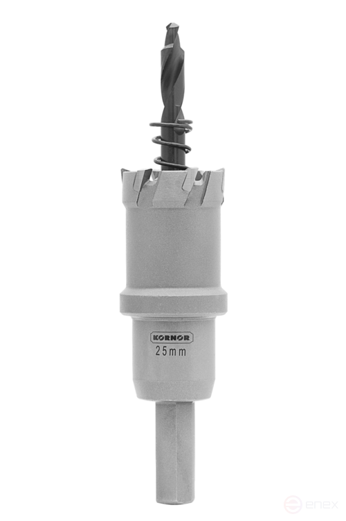 Корончатое сверло TCT Drill, L-10 мм, 30x25 мм Kornor