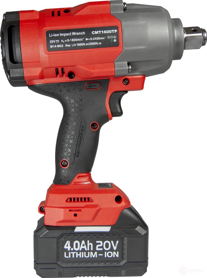 CMT1600TP Аккумуляторный ударный гаковерт max. 2000 N.m