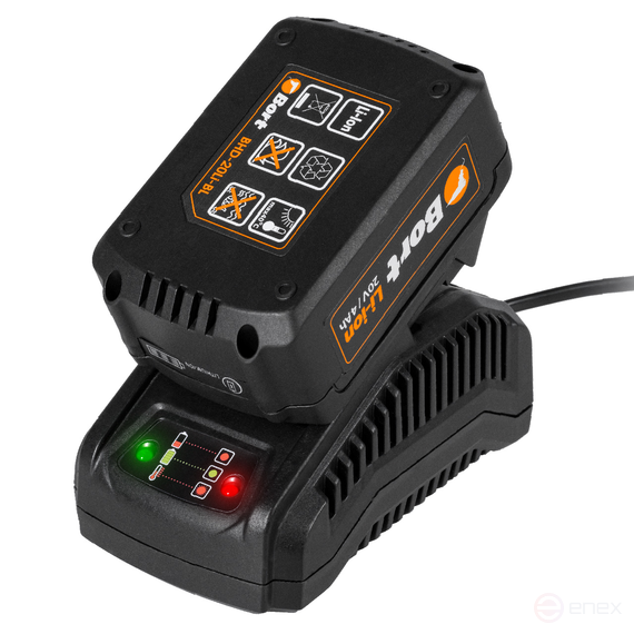 Перфоратор аккумуляторный BORT BHD-20Li-BL (2x4,0А.ч)