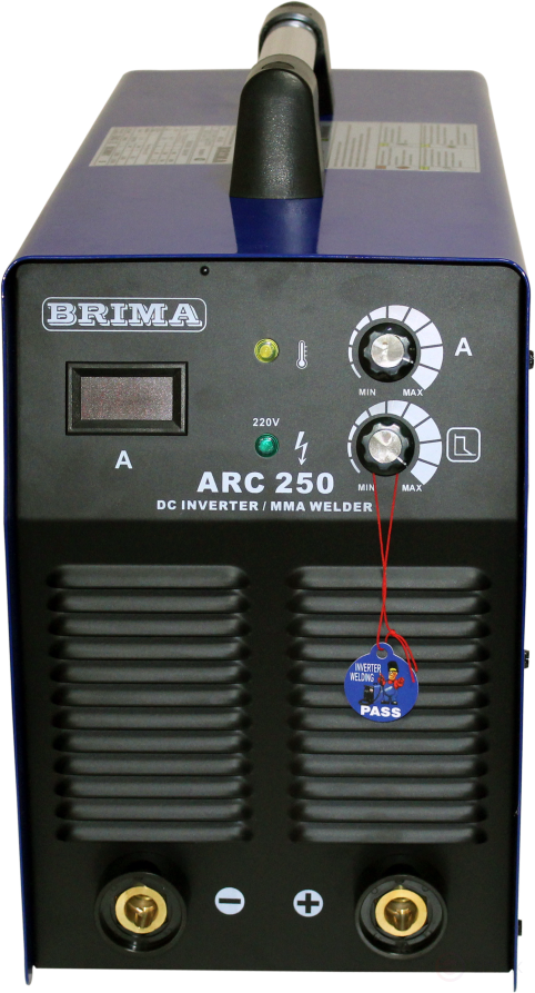 Аппарат инверторный BRIMA ARC-250 (220В) с НАКС