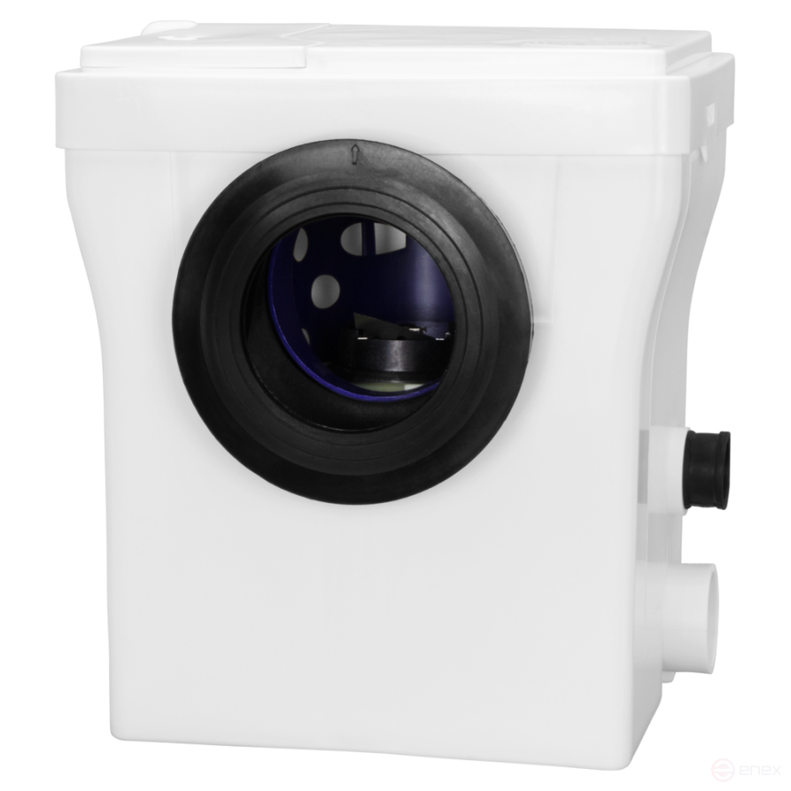 STF-400 COMPACT Toilet Pump shredder JEMIX . Max. Production. up to 145 liters/min. Powerful. 400 Watts.