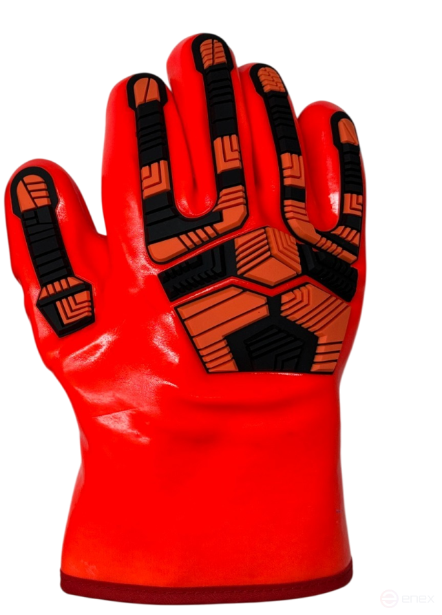 Winter shockproof gloves
