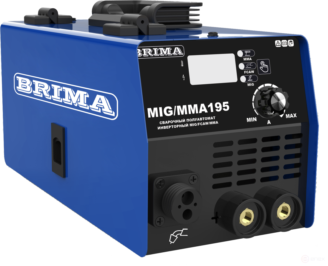 Полуавтомат MIG/MMA-195 DIGITAL "BRIMA"