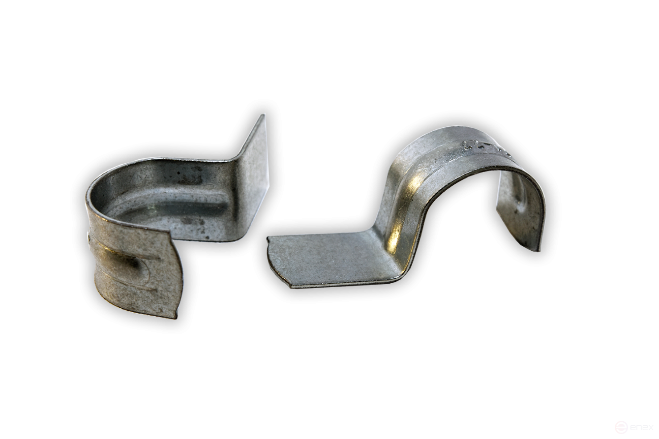 Скоба металлическая однолапковая СМО для монтажных пистолетов (19-20 мм, 100 шт/уп) FEDAST