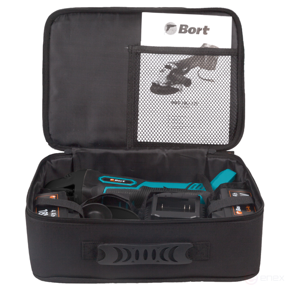 Angle grinder rechargeable BORT BWS-18Li-125