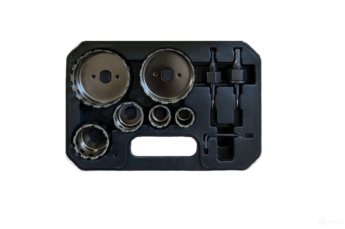 Skole 9pc Porcelain stoneware Crown Set (25-75mm) NK1-062575