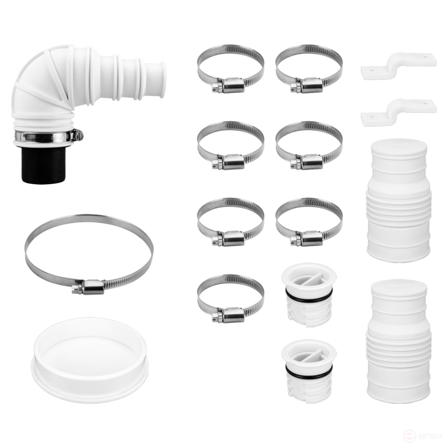 STP-200 LUX, Toilet pump chopper. Side connection of toilet, sink and shower. Production. 145 l/min. Powerful. 400 Watts.