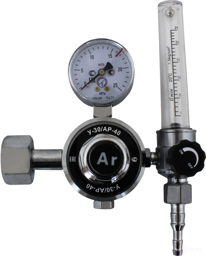 Регулятор УГЛЕКИСЛ/АРГОН. У-30/АР-40 (К) (С РОТАМ)