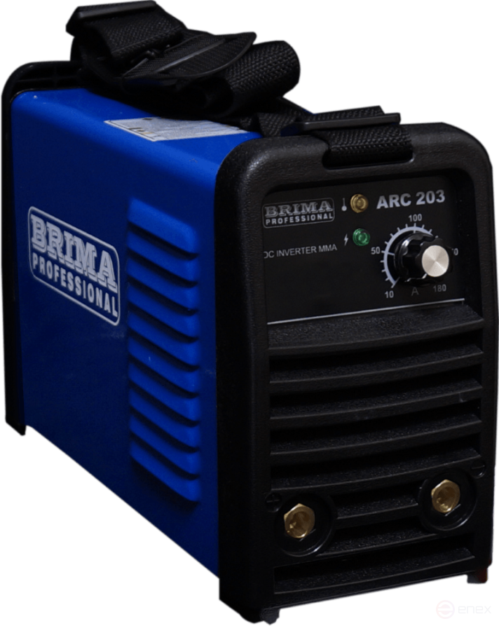 BRIMA PROFESSIONAL ARC-203 inverter unit (220V) in a case