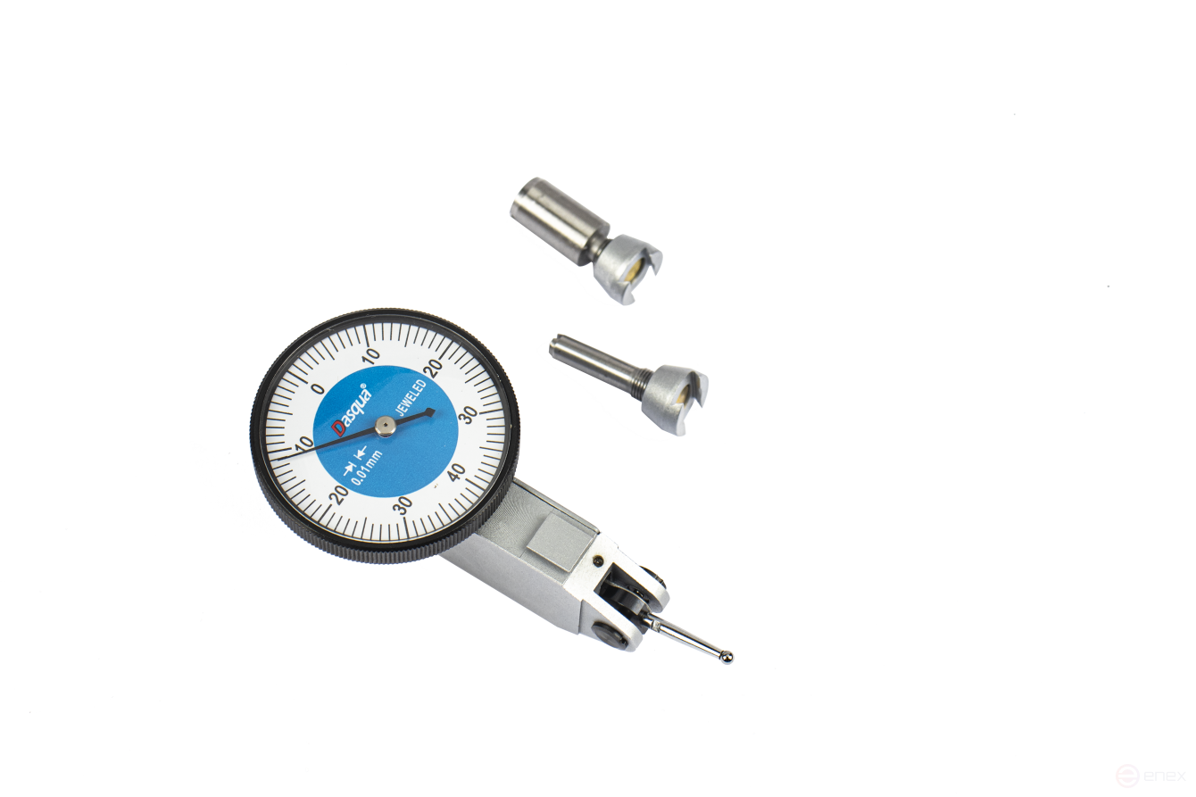 Индикатор рычажно-зубчатый с противоударным механизмом с диаметром циферблата 37,5 мм; 0,8 мм; 0,01 мм