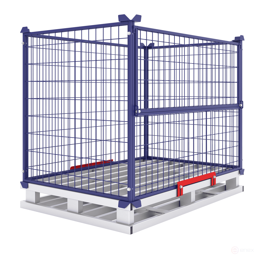 Mesh fence for European pavilion OPS 1 (800x1200x860)