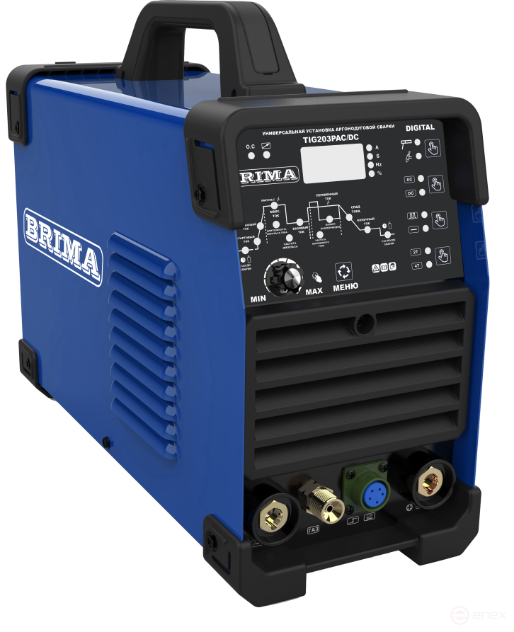 УСТ-КА ИНВ. АРГОН-ДУГ.СВАРКИ TIG 203P AC/DC "BRIMA" DIGITAL