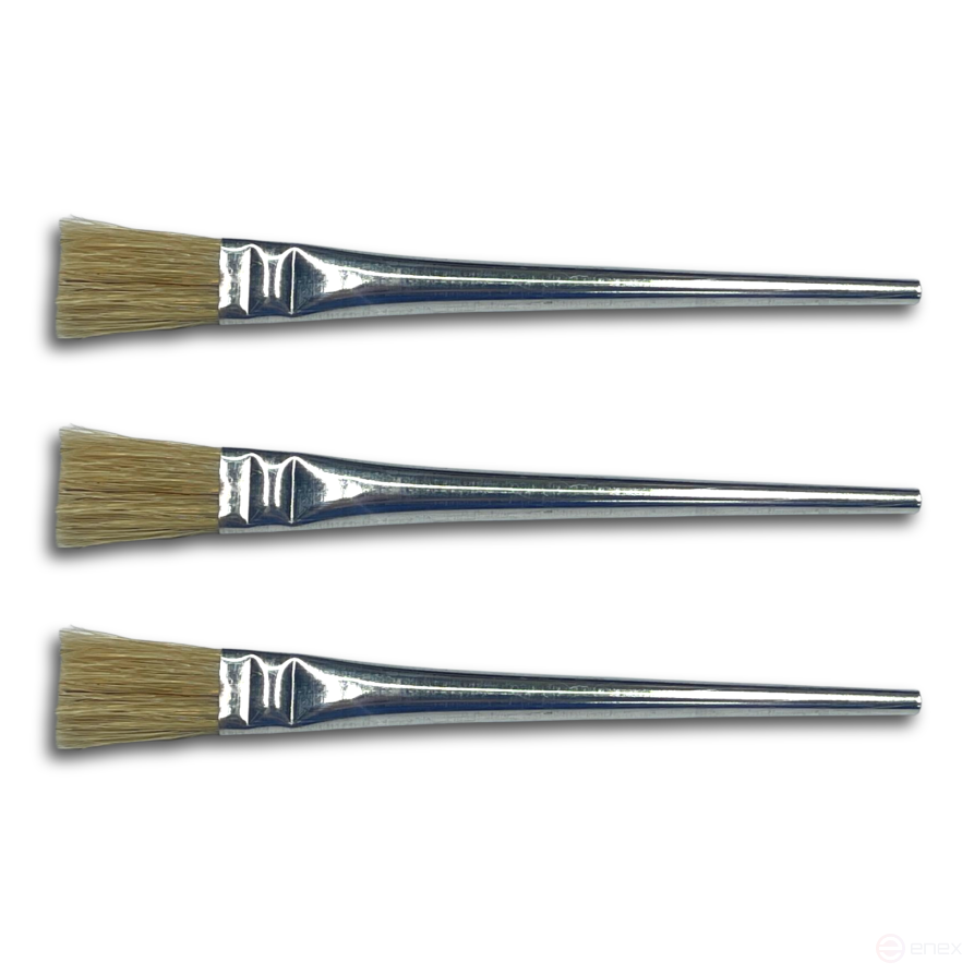 Кисть для нанесения флюса, 140х25мм, диаметр 15 мм