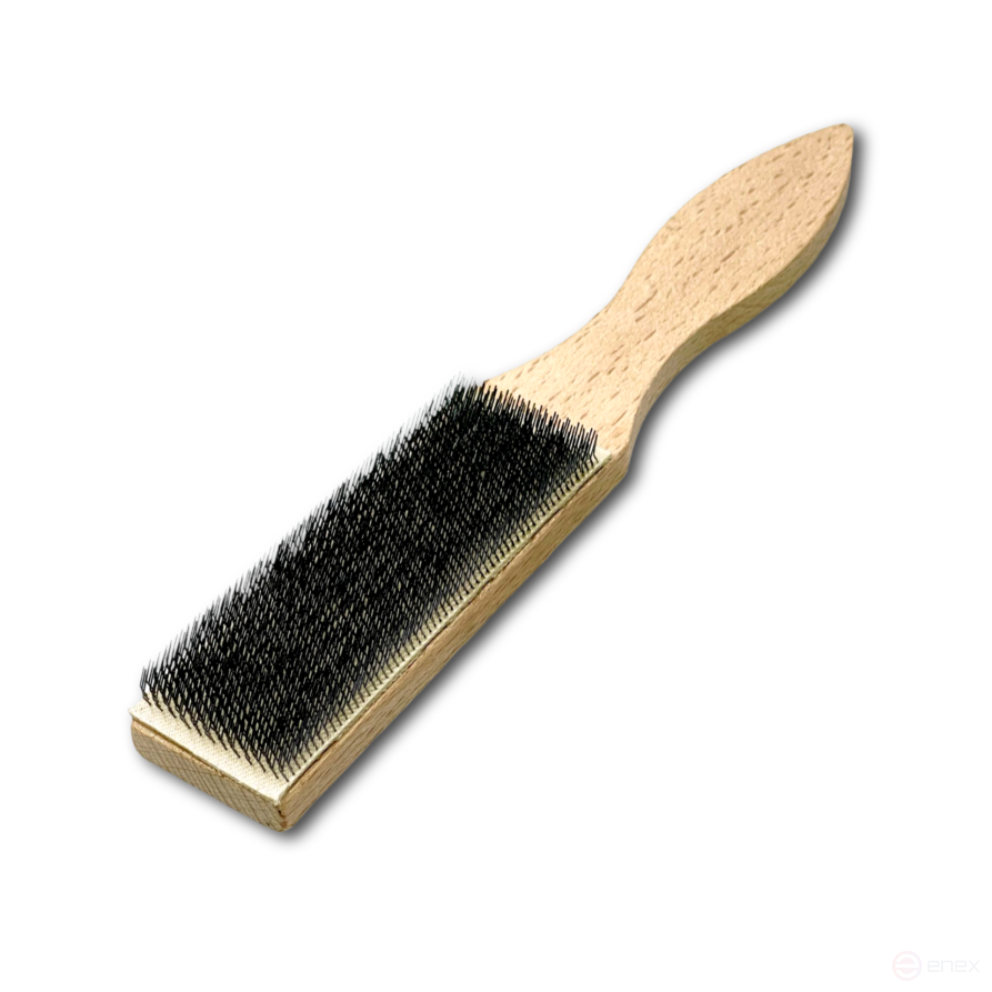 File cleaning brush 250 x 40 mm, working part 115 x 38 mm