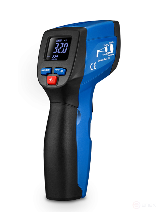 Infrared thermometer (pyrometer) DT-820 CEM (State Register of the Russian Federation)