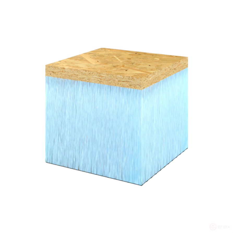 Панель Сендвич 1200х600х90 #1 осп10/бейсик79