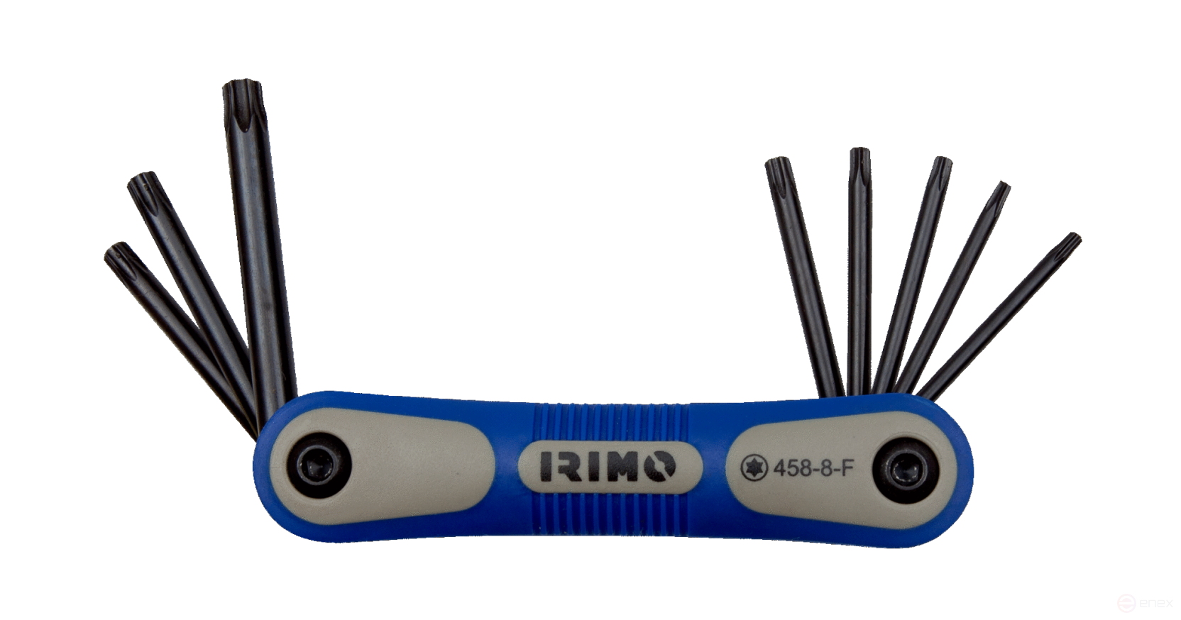 Набор Г-образных ключей Torx, с черненой поверхностью, складные, 8 шт. T9 - T40