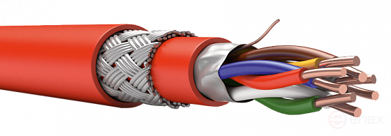 Cable series KPKV, KPKP, including shielded, flexible, armored KPKEPKPng(A)-FRHF 2x2x0,50, 200 m