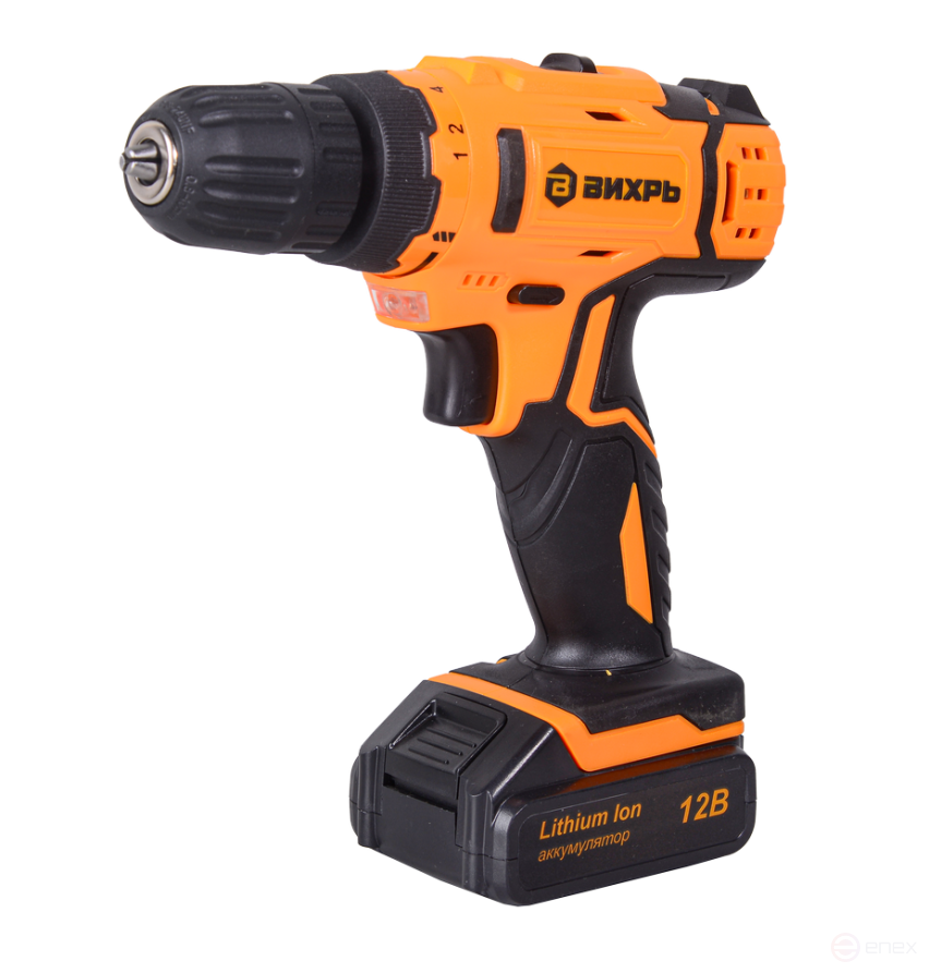 Drill-screwdriver WHIRLWIND DA-12-2K