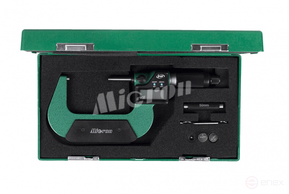 Микрометр МКЦ - 75 0,001 электронный 2-кн. IP65 PRO