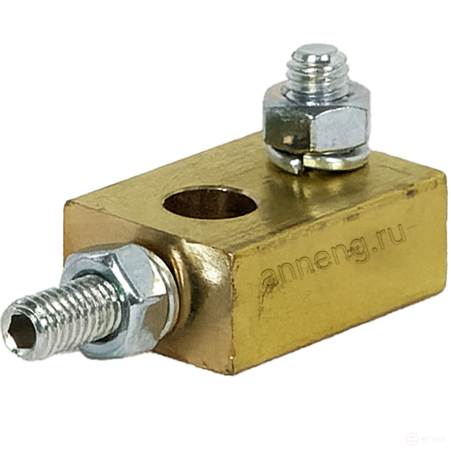 Socket power input terminal (brass) for HFP56 (120A-210A), 56EJ-1