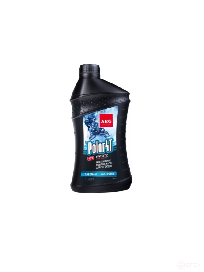 AEG Polar 4T Synthetic Oil for 4T snowmobiles SAE 0W-40 1L