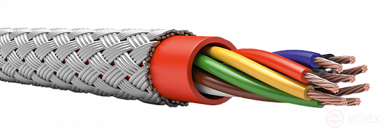 Кабель серии КПКВ, КПКП, в том числе экранированные, гибкие, бронированные КПГКПКГнг(A)-FRHF 2x2x1,5, 200 м