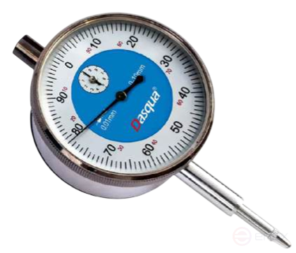 Индикатор часового типа 0-10 мм; 0,01 мм; плоская крышка