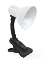 Table lamp for a lamp on a clothespin SNP 21B-E27 230V WHITE (with suspension) IN HOME