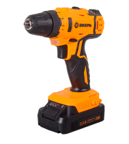 Cordless screwdriver drill Vortex DA-20L-2KA with a set of accessories of 65 items