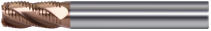 Фреза концевая черновая VHM TiSiN Ø12,0x30x75x12 z=4 GEEFUN