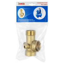 TBC3-5 WAYS, Латунный переходник в блистере с 5 подключениями (1