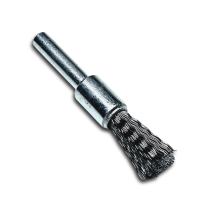 Brush, corrugated brush, D12 mm, shank 6 mm, length 60 mm, steel corrugated wire STA 0.50 mm, length of the working part 20 mm