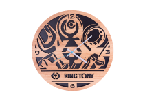 Часы настенные с логотипом бренда "KING TONY" TC001