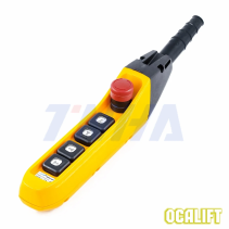 Control panel 4 buttons, 2 speeds, 2 buttons 1 speed, stop, key, start, IP55