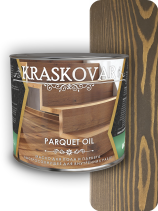 Масло для пола и паркета быстросохнущее Kraskovar Parquet oil Палисандр 2,2 л.