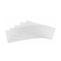 A set of substrates (107x55) for the shield for electric welders Optrel e684 (PC unsealed) (in a set of 10 pcs.)
