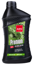 AEG Premium HD SAE 30 API SJ/CF Oil 4T, 1 L