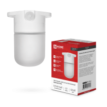 Светильник для сауны потолочный САУНА E27-ППС пластик, стекло IP65 110x138мм белый IN HOME