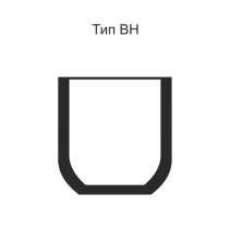 Crucible BH 1000 h.1.T.001.001-257 without firing