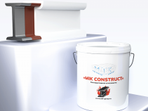 Fire-resistant thick-layer weather-resistant non-bulging composition based on organic MIK CONSTRUCT 17 kg.